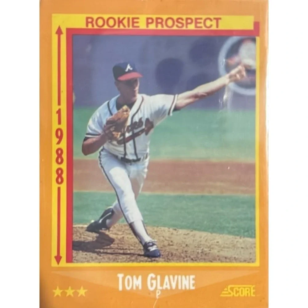 1988 Score #638 Tom‎ Glavine Rookie Prospect